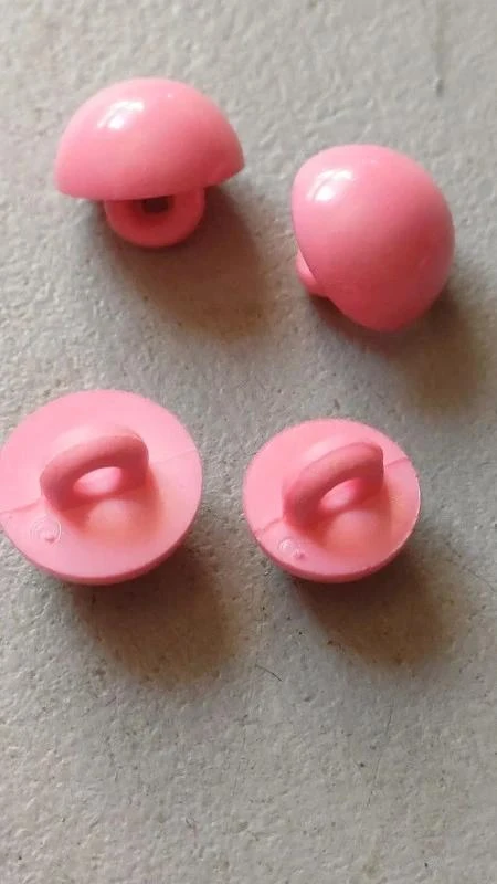 8 pink mushroom buttons new – photo 5